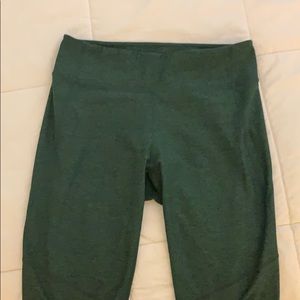 Outdoor Voices - green workout tights